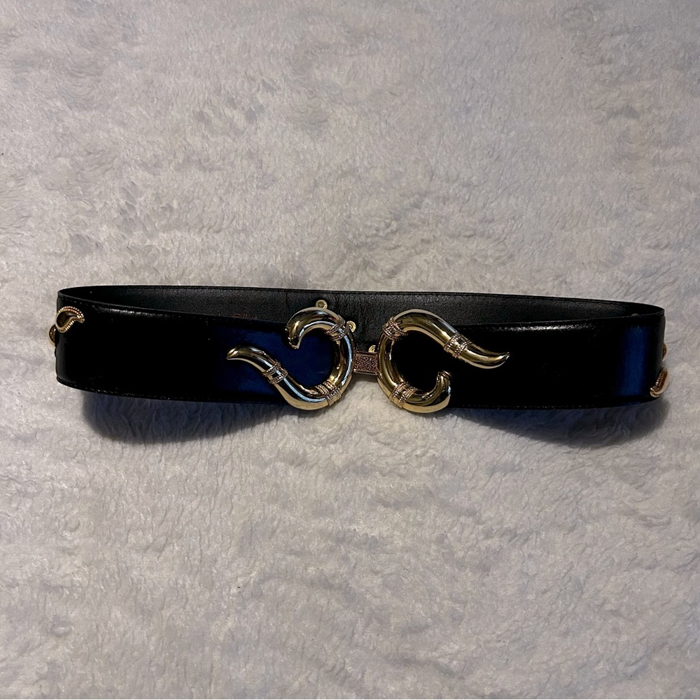 Vintage Stephen Collins Leather Waist Belt